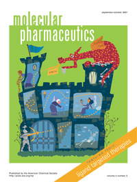 Cover of Molecular Pharacuetics featuring work by Professor Phil Low
